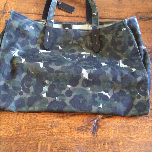Coach Black and Green Tote Bag with Colorful Logo - Picture 4 of 7